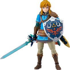 Con un acabado impecable que evoca la épica aventura en Hyrule, la figura Figma de Link de “The Legend of Zelda: Tears of the Kingdom” escala 15 cm se convierte en el centro de atención de cualquier colección.