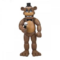 ¡Desata el terror en cualquier habitación con la impresionante Figura a gran escala de Freddy de Five Nights at Freddy's! Con una altura de 122 cm, esta réplica de Freddy Fazbear 