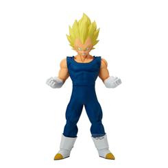Fuerza inquebrantable en miniatura cobra vida en la Figura Grandista Vegeta Dragon Ball Z de 26 cm de altura, esculpida en PVC de alta calidad para reproducir cada músculo tensado
