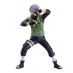 Evoca la presencia inconfundible de Hatake Kakashi con esta figura Grandista de 23 cm que captura con extraordinario realismo cada detalle de su atuendo de jonin: la textura de su chaleco táctico