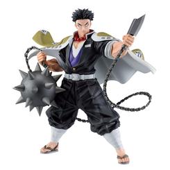 Atrapa el poder del Pilar de la Roca con la Figura Ichibansho Gyomei Himejima de Demon Slayer Kimetsu no Yaiba, una escultura de 31 cm obra de Banpresto que refleja la imponente presencia del más fuerte de los cazadores de demonios.