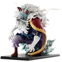 Potencia salvaje y honor ancestral se fusionan en la Figura Ichibansho Inuarashi The Nine Red Scabbards is Here de 17 cm, esculpida en PVC de alta resistencia para capturar cada mechón de su pelaje agitado