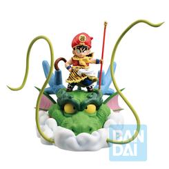 Impresionante obra de arte en miniatura, la Figura Ichibansho Son Gohan Childhood Snap Collection Dragon Ball alcanza los 18 cm de altura para recrear al joven guerrero con un nivel de detalle asombroso. 