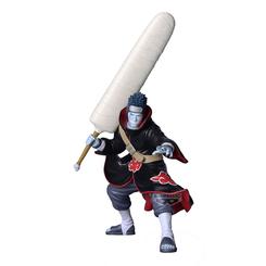 Adéntrate en el universo de Naruto con la figura de Kisame Hoshigaki de la colección Vibration Stars de Banpresto. Esta pieza de 13 cm de altura captura al "Monstruo de la Neblina Oculta" en una pose de acción que refleja su inmenso poder.