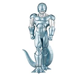 Metal Cooler Solid Edge Works de Banpresto irradia poder y elegancia con su acabado metálico plateado y un esculpido de alta precisión que reproduce cada pliegue de su armadura 
