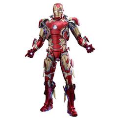 La armadura que reabrió el espectáculo con el rojo y oro más clásico regresa en una edición de coleccionismo que impone respeto desde el primer vistazo: la figura Iron Man Mark XLIII 1/6 de Hot Toys y Sideshow, ahora en versión 2.0
