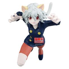 Instinto felino listo para el salto: la Figura Neferpitou – Vibration Stars de Hunter x Hunter captura el poder inquietante del miembro de la Guardia Real en una pose acrobática que transmite velocidad 
