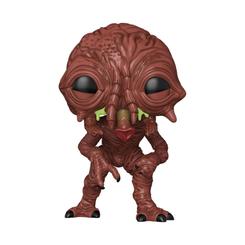Una cabeza mutada asoma desde la caja con la calma incómoda de una escena que todavía respira terror ochentero. La figura POP The Fly Brundlefly convierte una de las transformaciones más perturbadoras del cine de culto en una pieza coleccionable