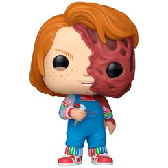 Impacto slasher en miniatura: la Figura POP Muñeco Diabólico – Chucky concentra el carisma más inquietante del cine de terror en 9 cm de vinilo con pintura limpia y detalles que resaltan el contraste entre su dulce peto y su mirada siniestra. 