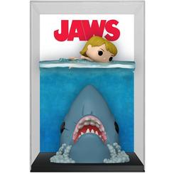 Impacto puro en tu vitrina: la Figura POP Comic Cover Tiburón – Jaws Great White Shark Exclusive rinde homenaje al 50 aniversario del clásico de Spielberg con una puesta en escena tipo carátula VHS 