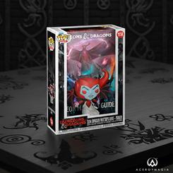 Poder oscuro y nostalgia dan forma a esta Figura POP Cover Dragones y Mazmorras 2024 Dungeon Master’s Guide – Venger, una pieza con licencia oficial que recrea la icónica portada del manual del Dungeon Master 