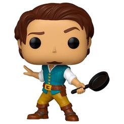 Carisma pícaro en tu estantería. La Figura POP Disney Enredados – Flynn captura al ladrón más encantador de la saga con su sartén en mano, colores vivos y esculpido limpio en vinilo de alta calidad. 