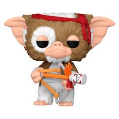 La ternura legendaria de Gizmo se reinventa en una pieza de colección que combina nostalgia y aventura: la figura POP de 9 cm “Gizmo with Bow” de la película Gremlins 2: The New Batch,