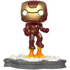 Pieza central para cualquier vitrina: el Funko Pop! Deluxe Avengers Assemble: Iron Man (Special Edition) #584 reúne brillo metálico, pose de vuelo con efectos de propulsión y acabado en vinilo de alta calidad. 