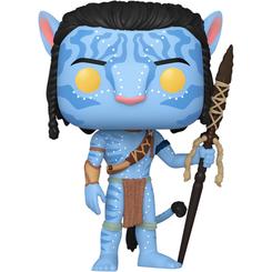 Desata la magia de Pandora en tu vitrina con la Figura POP! Movies de Jake Sully, una pieza de vinilo de 9 cm que captura al héroe transformado en Na’vi con su lanza y su porte decidido