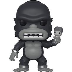Clásico en blanco y negro con guiño de Springfield: la Figura POP The Simpsons – King Homer trae el homenaje a Treehouse of Horror en un formato compacto de 9 cm que luce perfecto en vitrinas y escritorios