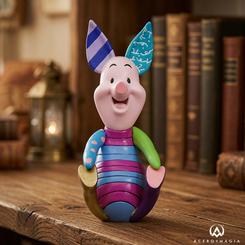 Un pequeño destello rosa puede cambiar por completo el tono de una vitrina. Esta figura Piglet Disney Britto reinterpreta al inseparable compañero de Winnie the Pooh con una estética alegre, colorista y muy reconocible dentro del universo Disney Britto.