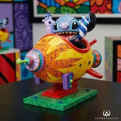 Esta figura Stitch convierte un recuerdo icónico del cine en una pieza decorativa con personalidad propia, combinando el carisma del personaje con un enfoque artístico que eleva cualquier colección.