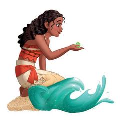 Deja que la valentía y el espíritu aventurero de Moana cobren vida con esta impresionante Figura de Vaiana (Moana). Con una majestuosa ola de resina transparente rodeando sus rodillas