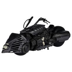 Figura vehículo Lobo's Spacehog 33 cm. No es un simple complemento de exposición, sino una pieza con presencia brutal que transforma por completo cualquier colección dedicada al universo DC y al imaginario más salvaje de Lobo.