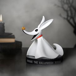 Magia inquietante con encanto perruno: la Figura Zero Halloween – The Nightmare Before Christmas pone en tu estantería al fiel compañero de Jack con su nariz-calabaza y orejas al viento