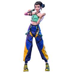 La figura Zoey KPop Demon Hunters entra por los ojos con la energía de un escenario encendido y el descaro visual de un personaje imposible de ignorar. Esta figura Zoey KPop Demon Hunters 27 cm convierte una vitrina corriente en un punto de atención