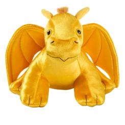 El dorado de Andarna no necesita rugir para llamar la atención. Este peluche Andarna Fourth Wing 36 cm captura la energía luminosa del dragón Feathertail en una pieza suave, reconocible y llena de carácter.