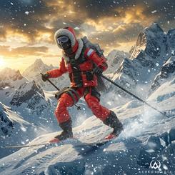 El rojo de su equipo corta el blanco imaginado de la montaña como una señal de auxilio en plena tormenta. La figura G.I. Joe Classified Series Action Joe Avalanche Response lleva la Legacy Collection hacia un terreno distinto: el de los rescatistas 