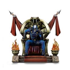 El despiadado líder de Cobra cobra vida con esta impactante estatua Art Scale 1/10 de Cobra Commander, una pieza oficial que captura a la perfección la esencia autoritaria y temible del icónico villano de G.I. Joe.