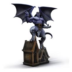 Presencia mítica y porte de guardián. Esta estatua Art Scale 1/10 de Goliath (Gargoyles) está fabricada en resina de alta calidad y pintada a mano, con un acabado que resalta la musculatura, la textura pétrea