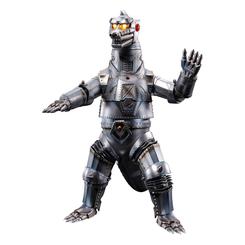 ¡Prepárate para la batalla épica entre titanes con la figura Diecast DX Soul of Chogokin Mechagodzilla 1974! Esta impresionante figura articulada de metal te sumerge en la frenética acción de Godzilla vs Mechagodzilla