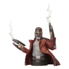 ¡Prepárate para una aventura intergaláctica con el líder de los Guardianes de la Galaxia! ¡Star-Lord llega en forma de una increíble estatua de busto a escala 1/6, lista para llevar tu colección de Marvel a nuevas alturas!