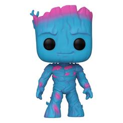 Figura Groot (BLKLT) realizada en vinilo perteneciente a la línea Pop! de Funko. La figura tiene una altura aproximada de 25 cm., y está basada en Guardians of the Galaxy Vol. 3. 