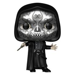 La máscara plateada convierte la mirada de Bellatrix en una presencia inquietante incluso dentro de su caja. Este Funko POP Harry Potter Bellatrix Lestrange captura a uno de los personajes más reconocibles del universo mágico