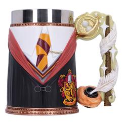 ¡Sumérgete en el mágico mundo de Harry Potter con la impresionante Jarra de Hermione! Con una altura de aproximadamente 15 cm, esta jarra pintada a mano es un auténtico tesoro para los fans de la aclamada saga.