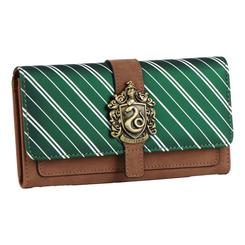 ¿Tienes una mente astuta y una ambición sin límites? Entonces este monedero oficial de Slytherin™ es para ti. Con los característicos colores verde y plateado, y el escudo metálico de la casa