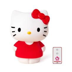 Si buscas una lámpara original y divertida para tu habitación, te encantará la lámpara LED Hello Kitty Red 25 cm. Esta lámpara es una réplica fiel del famoso personaje de Sanrio