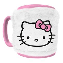 Descubre la encantadora Taza Fuzzy de Hello Kitty, un auténtico deleite para tus momentos de disfrute. Con una calidad excepcional, esta taza presenta un diseño adorable y una envoltura de peluche