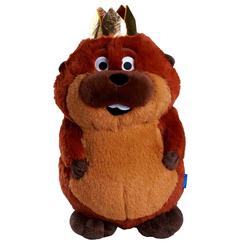 Una pequeña corona dorada puede cambiar por completo la presencia de una estantería. El peluche Rey George Hoppers Disney Pixar de 24 cm destaca por esa mezcla de simpatía, volumen compacto y acabado textil 