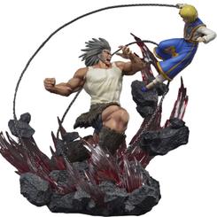 Sideshow y HEX Collectibles presentan la estatua dinámica Elite de Kurapika vs Uvogin en escala 1:6 de Hunter x Hunter. Estatua de la manga famosa ´Hunter x Hunter´ en escala 1/6, fabricada en Polystone, Resina, PU & PVC