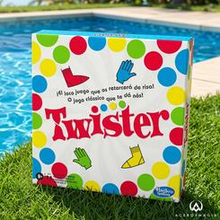 Un pie rojo, una mano azul y una postura imposible bastan para que la mesa deje paso a las risas. El juego Twister convierte cada partida en un reto físico sencillo de entender, muy visual y perfecto para crear momentos divertidos entre jugadores