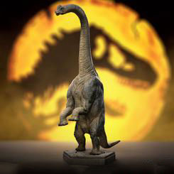 Icons es la línea más nueva de Iron Studios, compuesta por estatuas de los dinosaurios más famosos de Jurassic Park y Jurassic World, en miniaturas sobre pedestales estilizados con el logotipo de la película, 
