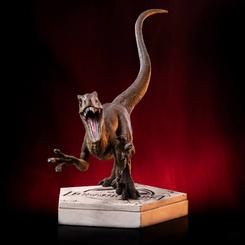 Iron Studios presenta su nueva colección "Jurassic Park-Icons", con estatuas en miniatura sobre bases estilizadas con un logotipo, que aportan meticulosamente el mismo detalle realista en anatomía