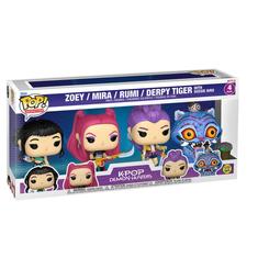 De la serie 'Bitty POP!' de Funko llega este pack de 4 figuras de vinilo. Las figuras miden aproxima