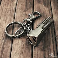 Réplica oficial en forma de llavero de la llave de Jor-el (Kryptonian Command Key) aparecida en la película ”El Hombre de Acero” (Man of Steel) interpretado por Henry Cavill, 