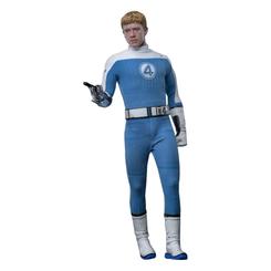 Poder en estado puro, listo para tu vitrina. La Antorcha Humana 1/6 de Hot Toys captura a Johnny Storm de The Fantastic Four: First Steps con un realismo que impresiona desde el primer vistazo: