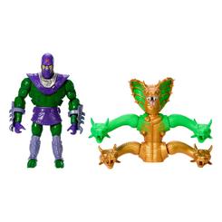 ¡El poder de Grayskull se fusiona con el universo de las Tortugas Ninja en una colaboración épica! Desde la línea Turtles of Grayskull de Mattel llega King Hiss, ahora reinterpretado con un estilo que mezcla el caos de Eternia 