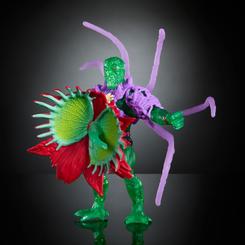 ¡Prepárate para la aventura definitiva con la figura deluxe de Moss Man de la colaboración MOTU x TMNT: Turtles of Grayskull! Esta figura articulada, con una altura aproximada de 14 cm