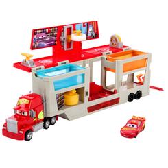 La carretera cobra vida con el Taller de Pintura Móvil Mack de Cars Disney Pixar, un set de 26 × 35,5 × 25,5 cm diseñado para niños a partir de 4 años que incluye un camión Mack con cabina desmontable