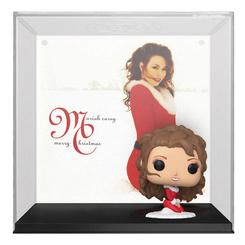 Figura de Mariah Carey realizada en vinilo perteneciente a la línea Pop! de Funko. La figura tiene una altura aproximada de 9 cm., y está basada en el álbum Merry Christmas. 